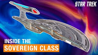 Star Trek Inside the Enterprise E SovereignClass [upl. by Viviene310]