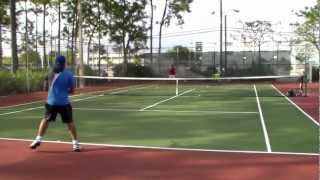 College Tennis Recruiting Video [upl. by Sturrock]