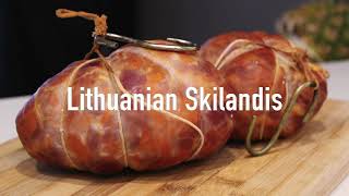 Home Made Lithuanian Traditional quotSkilandisquot [upl. by Nywg]