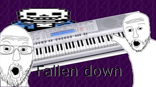 Undertale Fallen Down piano [upl. by Nauqyaj]