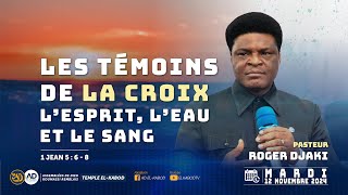 quotLes Témoins de La Croix L Esprit L Eau et Le Sangquot  Pasteur Roger DJAKI [upl. by Aytac]