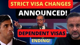 Strict changes to UK visa announced by UKVI immigration changes 2024 [upl. by Bevash]