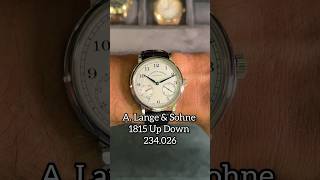 A Lange amp Sohne 1815 Up Down 234026  Movement Monday timetells timetellswatches shorts [upl. by Earl]