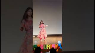 Ghagra ❤️ Solo performance by shalini 🔥 [upl. by Remos]