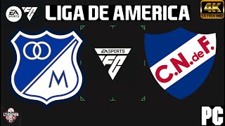 MILLONARIOS VS NACIONAL  LIGA DE AMERICA FC 24 [upl. by Mahgirb367]