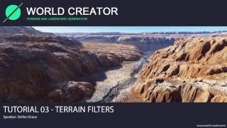 World Creator 22 for Unity  Tutorial 03 Terrain Filters [upl. by Adnovaj]