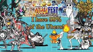 Battle Cats 99 Ubers Collected SuperFest Dark Phono [upl. by Sezen]