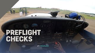 Preflight Checks for Cessna 172 [upl. by Malvino]