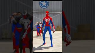 GTA V  Superman And Goku Vs Hulk Punch Match who is better 😲 shorts shortsfeed gta5 [upl. by Lyrpa192]