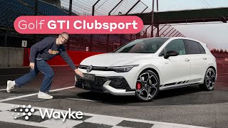 PROVKÖRNING av Volkswagen Golf R och GTI Clubsport [upl. by Ahsekyt]