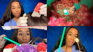 ASMR Getting Something Out of Your Ear Eyes Mouth Scalp and Nose 🦠🤏🏽 ASMR School Nurse Roleplay [upl. by Gyasi874]