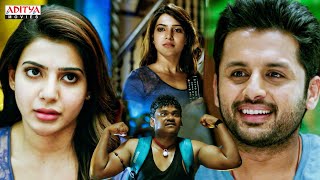 Nithin New Movie Scenes  Samantha Anupama  A Aa Hindi Dubbed Movie  Aditya Movies [upl. by Gomer991]