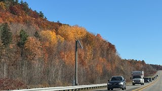 Canada driving from Gatineau to Montreal [upl. by Dlanod]