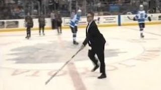 Hockey Coach Ejected For Mimicking Blind Man To Mock Referees In Wenatchee Wild Game [upl. by Robinette]