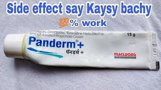 Panderm Plus Cream Review Side Effects Ka Solution [upl. by Nolitta]