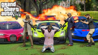 GTA 5  EVERY VILLIAN IN LOS SANTOS ATTACKED FRANKLIN  WEB SERIES മലയാളം 530 [upl. by Niloc697]