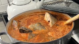 How to make fisherman’s soup Tilapia soup [upl. by Mady777]