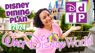 ¡TODO SOBRE el PLAN DE COMIDAS de DISNEY tipsconsejos DISNEY DINING PLAN 2024 [upl. by Egroej]