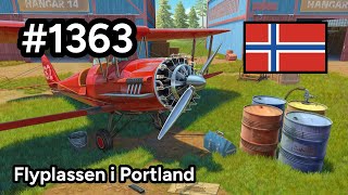 1363 🇳🇴 📕6📄283  Flyplassen i Portland  Junes Journey [upl. by Huckaby381]