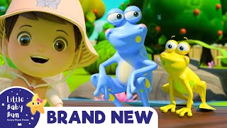 5 Little Speckled Frogs  Nursery Rhymes for Kids  123s amp ABCs [upl. by Bethany299]