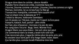 PAROLES Maitre Gims Anakin  Ceinture Noire Official Lyrics [upl. by Hewe]