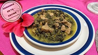 Carne De Puerco Con Verdolagas Fácil y Sencillo [upl. by Notsecnirp]