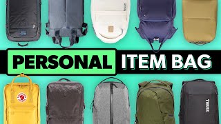 10 Personal Item Bags  Under Seat Backpacks for Ryanair Spirit and More [upl. by Atneciv]