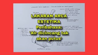 LAKARAN ARCA ESTETIKA  Air Dicincang Tak Akan Putus [upl. by Arihs691]