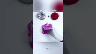 Satisfying color mixing Shorts colours [upl. by Martha]