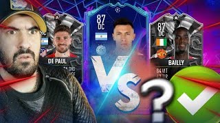 FIFA 22  SBC BAILLY SHOWDOWN  DE PAUL SHOWDOWN FAUT IL LE FAIRE [upl. by Sanger]