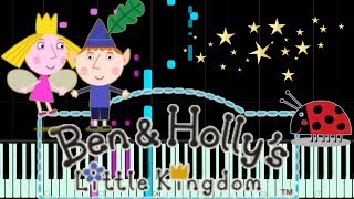 BEN AND HOLLYS LITTLE KINGDOMS THEME Piano cover  Synthesia [upl. by Cassidy]