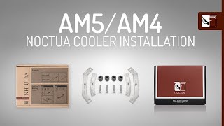 Noctua SecuFirm2™ AMD AM5AM4 installation [upl. by Amalia]