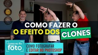 Como criar clones fotográficos  Tutorial Photoshop  Como eu Fiz Essa Foto [upl. by Dihahs]