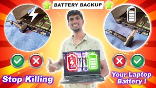 Use Laptop While Charging Or On Battery  Which Is Safe [upl. by Bodi]