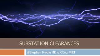 Substation clearances [upl. by Jeddy578]