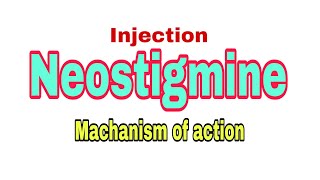 injection Neostigmine Machanism of action anaesthesiawithbabar2576 [upl. by Tessa]