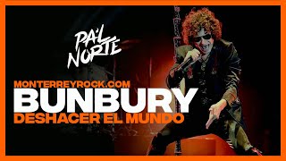 BUNBURY cantando quotDeshacer el Mundoquot en el Pal Norte 2014 [upl. by Chaddie]