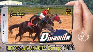 DINAMITAHipico Santa Ana Ctes 140124 [upl. by Ilegna]