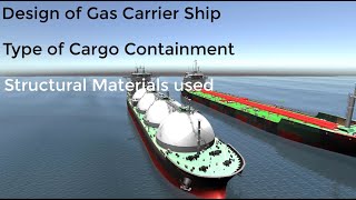 Gas Carrier Ship  Introduction to LPG LNG amp Chemical Gases Carriage Transport amp Handling [upl. by Narbig470]