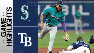 Mariners vs Rays Game Highlights 9723  MLB Highlights [upl. by Lanevuj692]