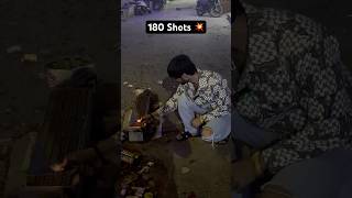 180 Shots Crackling 😍😍Testing Crackers Diwali Stash 2024 patakhe crackers nagpal amp sons🎆 [upl. by Asnarepse]