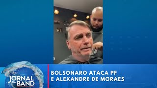 “Chifre em cabeça de cavalo” diz Bolsonaro sobre inquérito do golpe de Estado  Jornal da Band [upl. by Wein701]