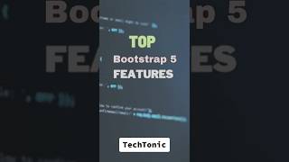 Features of Bootstrap 5 bootstrap bootstrap5 tech features softwaredevelopment knowledge 2024 [upl. by Farron726]