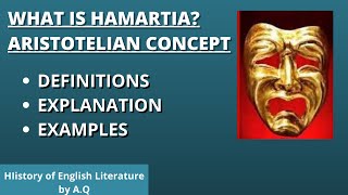 What is Hamartia Aristotelian Concept of the Word  Tragic Flaw  Tragedy  Examples of Hamartia [upl. by Pich533]