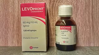 LEVOpront 2690 zł 670 USD SYROP LEVODROPROPIZINUM 120 ml DOMPE 60mg10ml MADE IN ITALY doz [upl. by Gora]