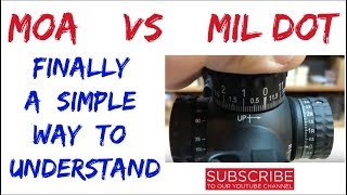 Simple to understand MOA vs MIL optics [upl. by Anawd132]