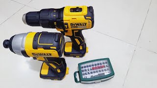 combo 2 thân máy khoan vít dewalt 2tr6 free hộp vít Bosch lh 0888840578 mr Phát [upl. by Analra]