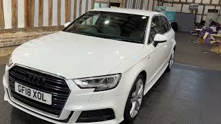 2018 Audi A3 20 TFSI S Line Sportback [upl. by Mur]