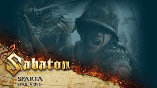 SABATON  Sparta Official Lyric Video [upl. by Llebasi]