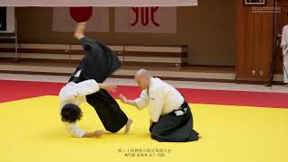 Mumonkan Tokairin Tomohito 4th Dan  20th Kanagawa Prefecture Aikido Federation Demonstration [upl. by Aivartal]